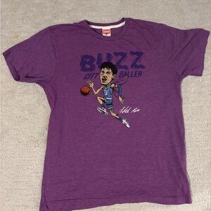 Buzz City Baller, Lamelo Ball, Homage, Purple Shirt, Size Large